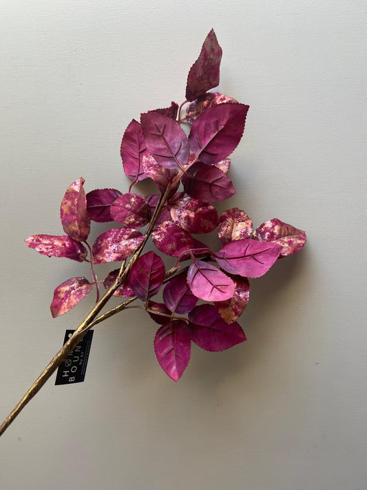 Branche d'art Rubis or