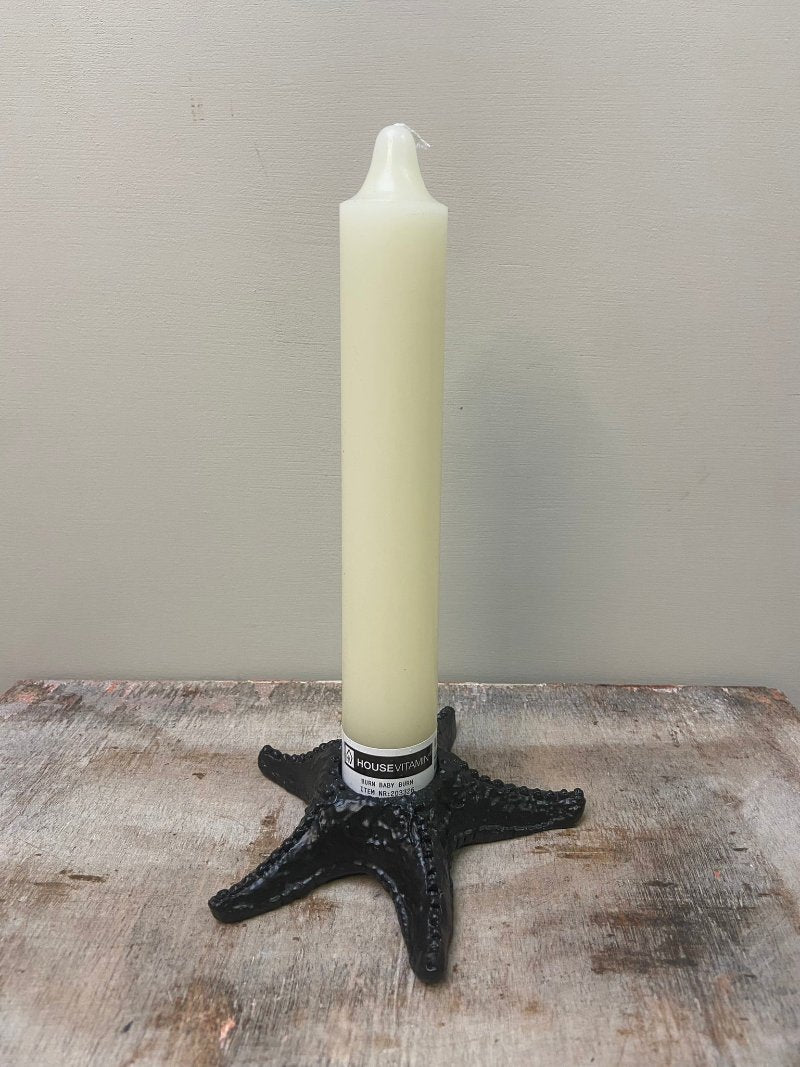 Świeca obiadowa XXL Kremowa