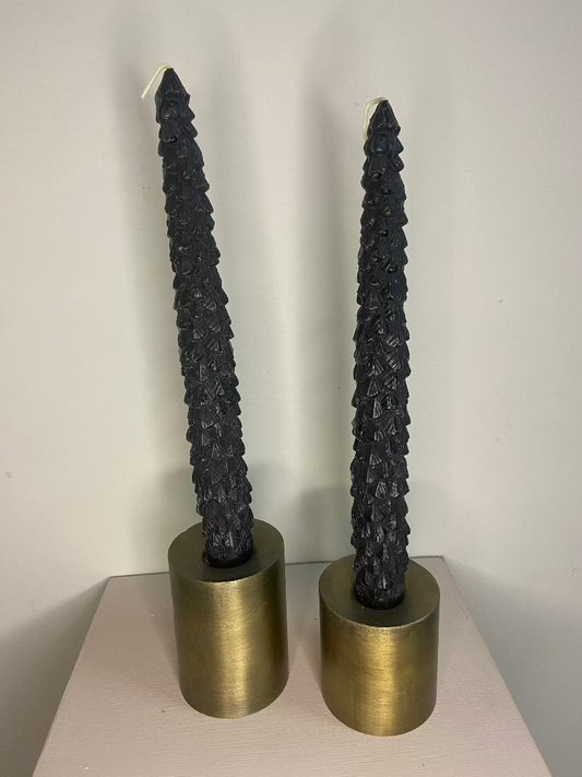 Bougie de table Pinetree noire