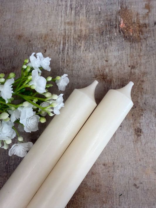 Świeca obiadowa szampan