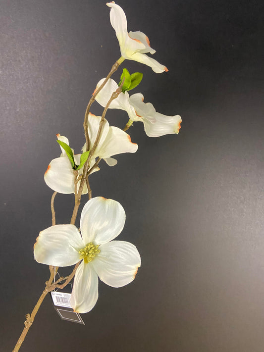 Sztuczny kwiat Dereń biały