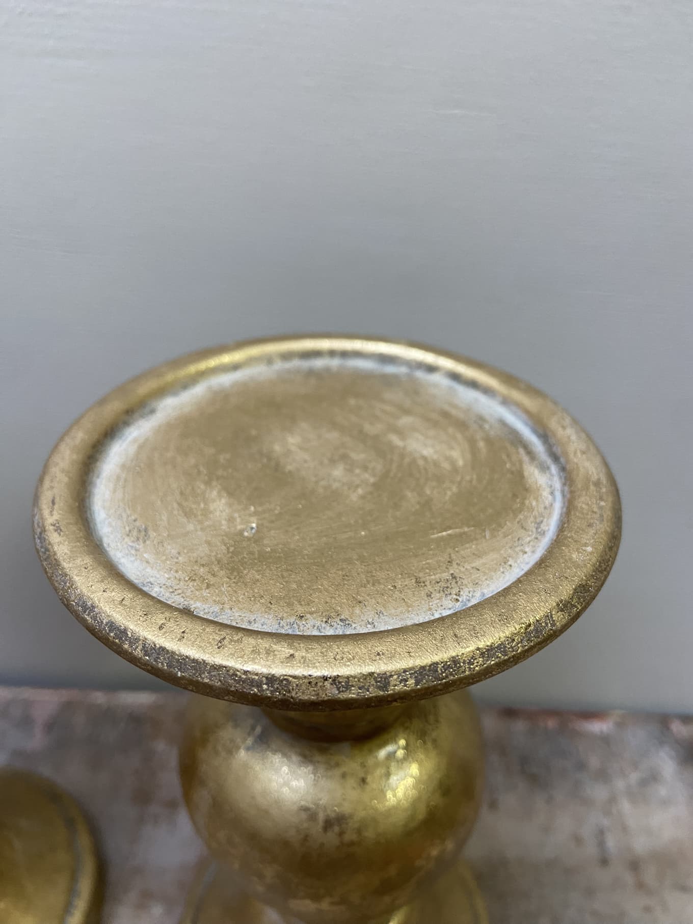 Kandelaar Adolpho in de kleur antiek goud