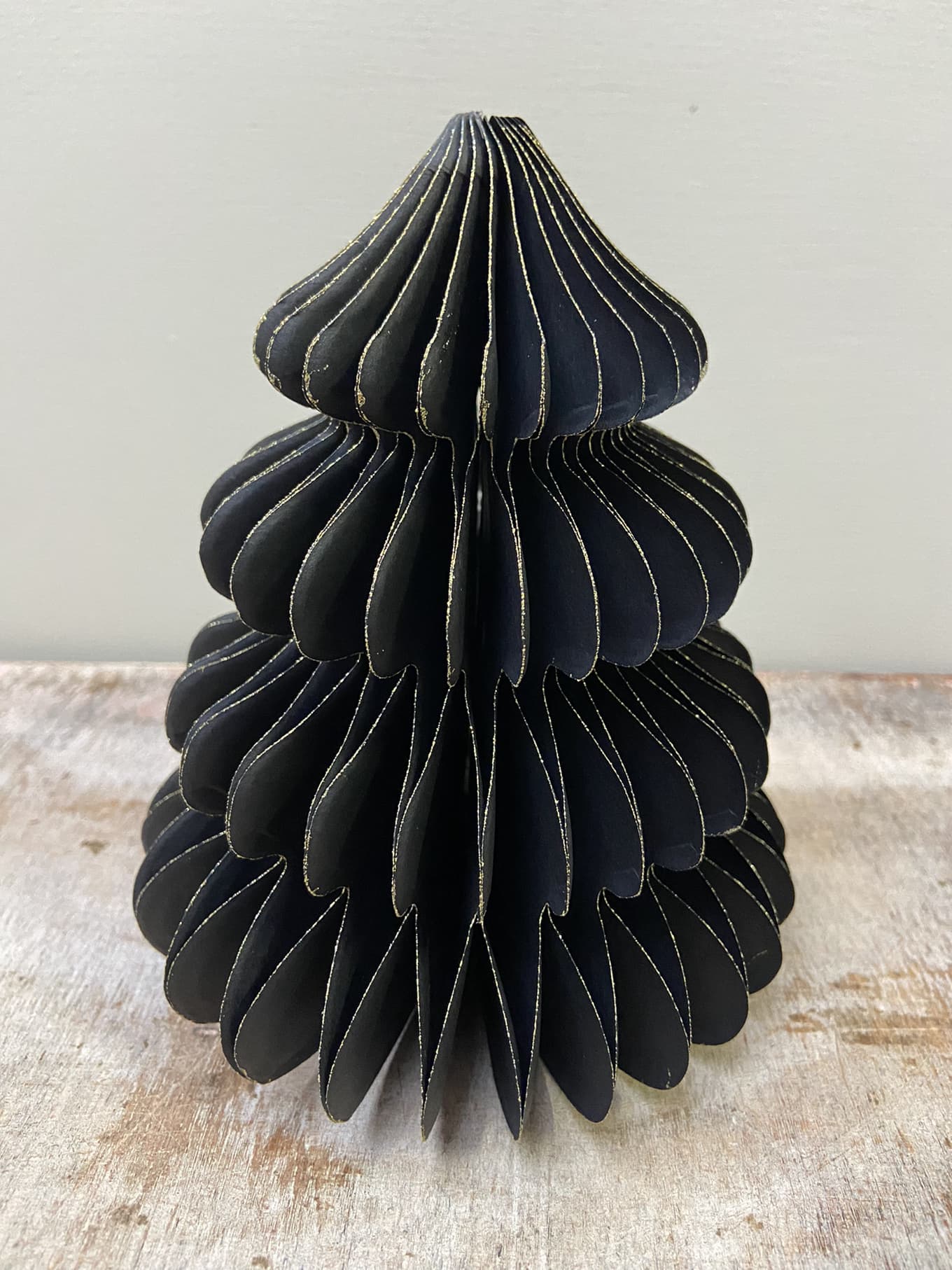 schwarzer künstlicher weihnachtsbaum Weihnachtsbaum Schwarz / Gold – Sisi Living