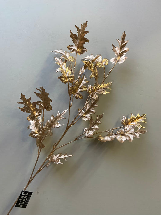 Branche artificielle houx doré