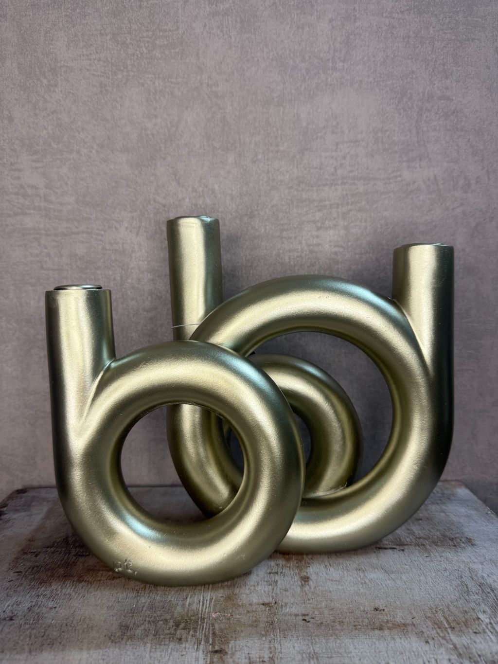 Kandelaar rings goud