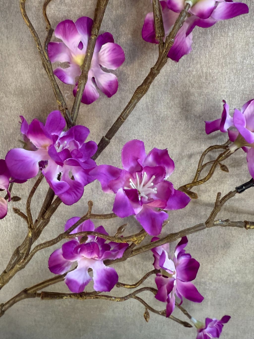 Sztuczne kwiaty wiśni | Fioletowe