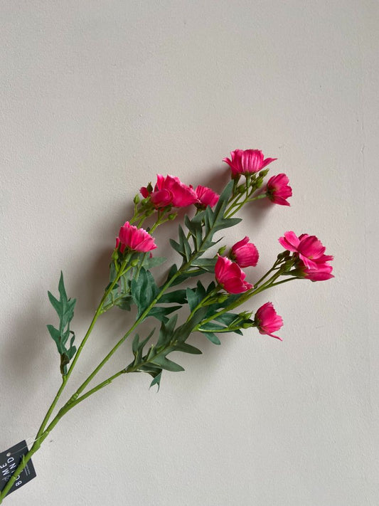 Sztuczny kwiat maku Fuksja