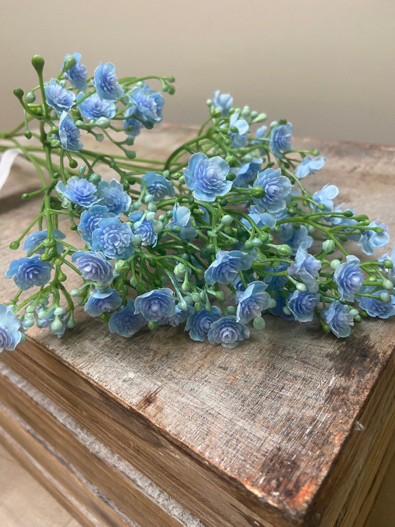 künstliches schleierkraut Künstliche Blume Schleierkraut blau – Sisi Living