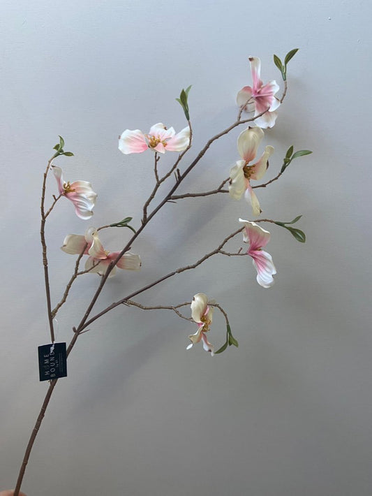 Sztuczna gałązka Dereń różowy