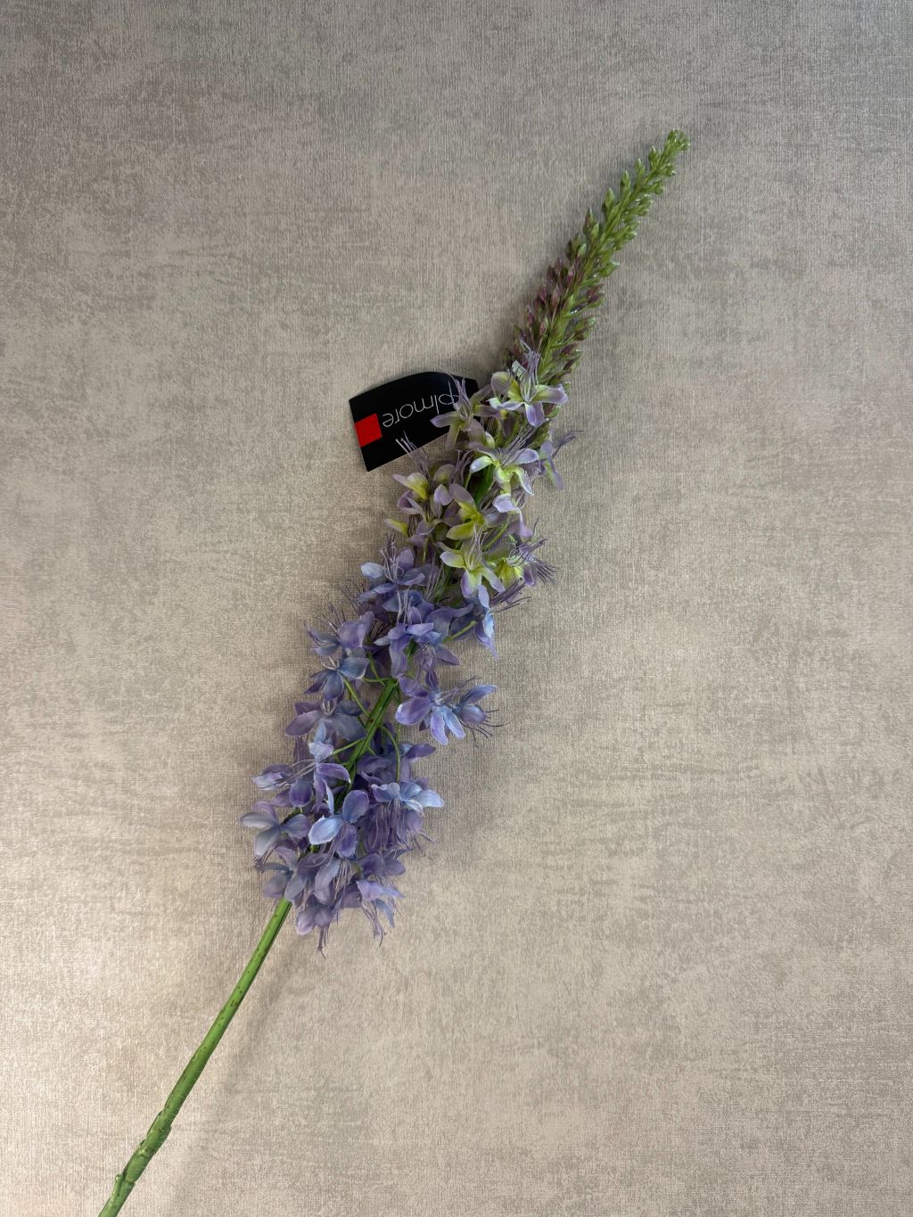 Lila kunstbloem Hyacinth van Colmore, 95 cm lang met realistische bloementros, ideaal voor hoge vazen of decoratieve boeketten.
