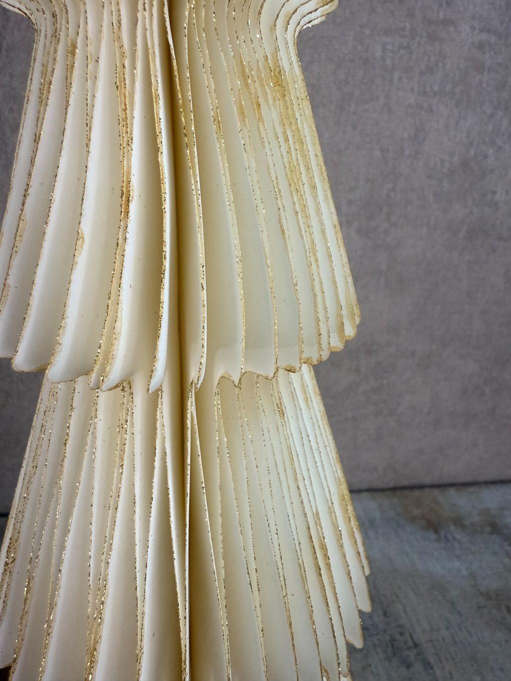 Ozdoba choinkowa | Biało-złota