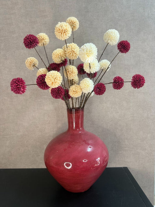 Bukiet sztuczny Pompon