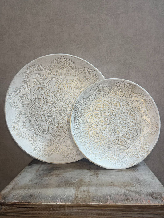 Taca Marakesz | Biały | Złoto