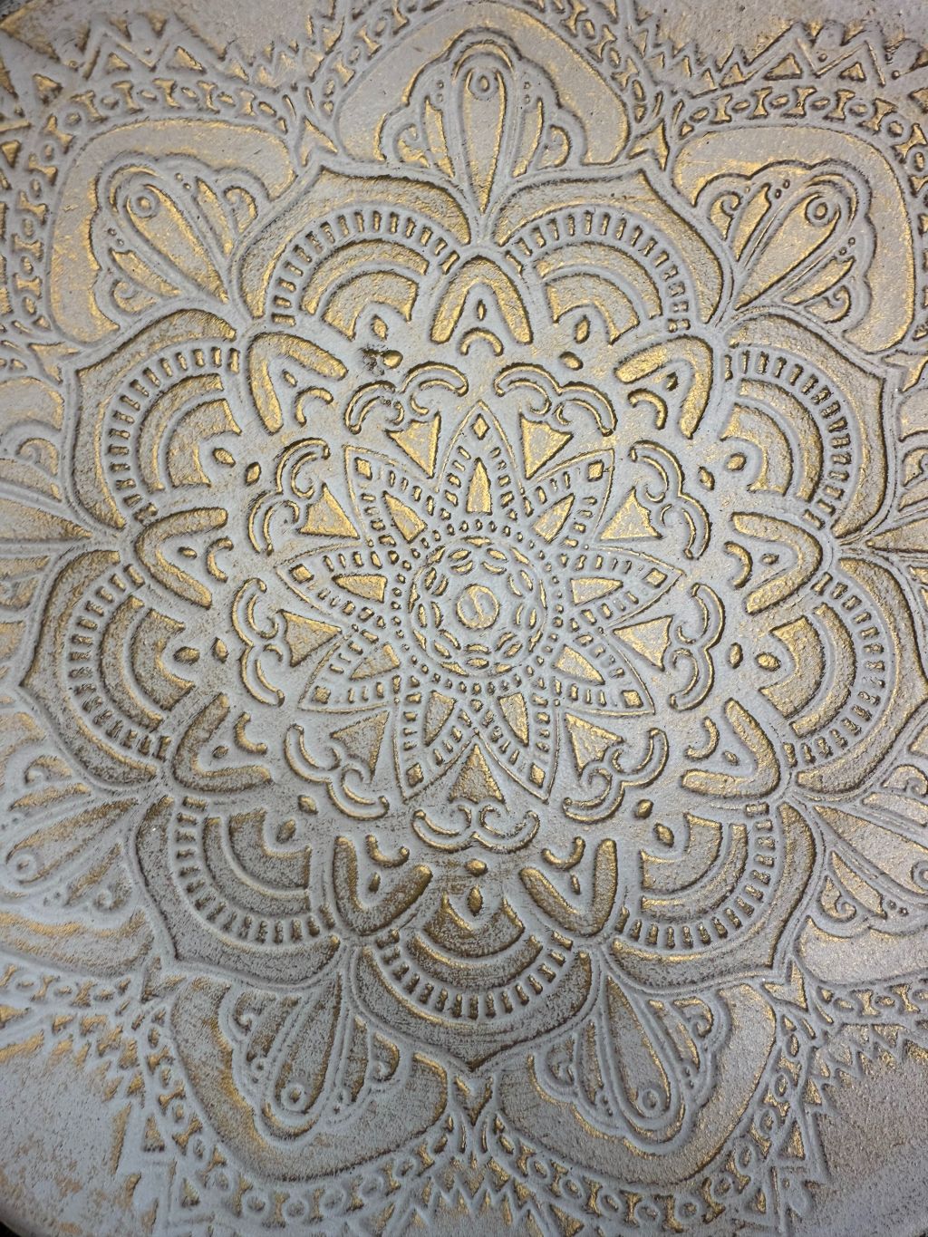 Vassoio Marrakech | Bianco | Oro