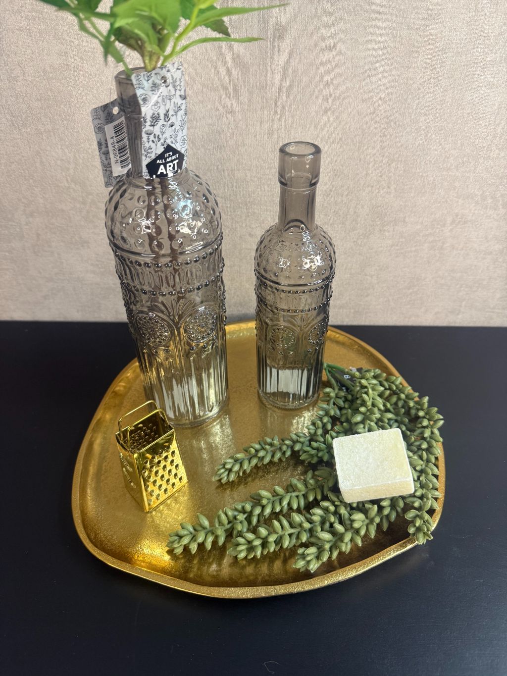 Organiczna taca Sandy | Złoto