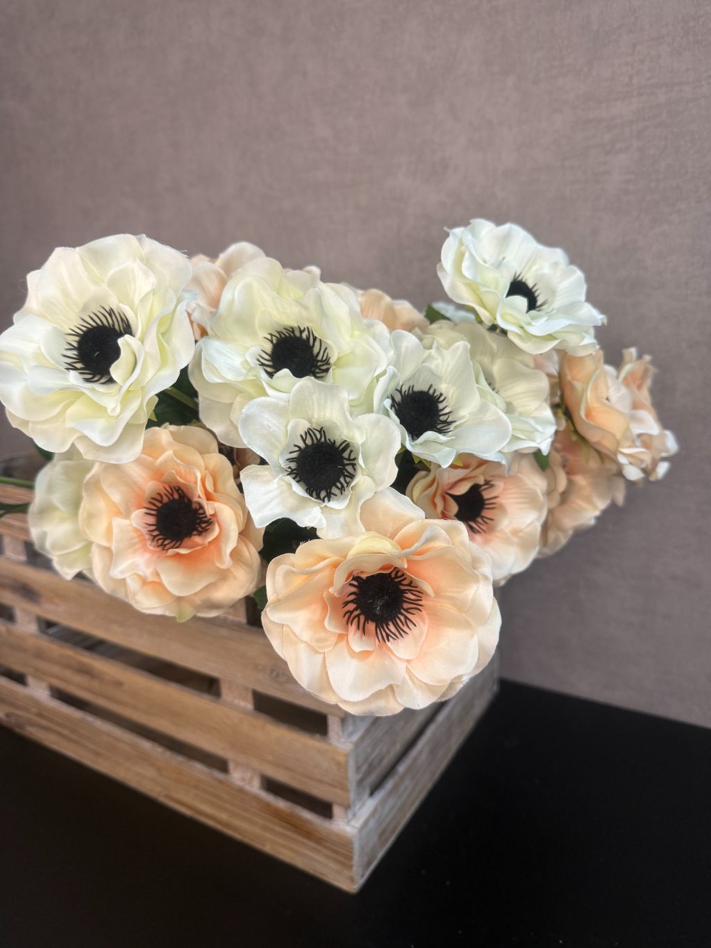 Kunstbloem Anemoon mix