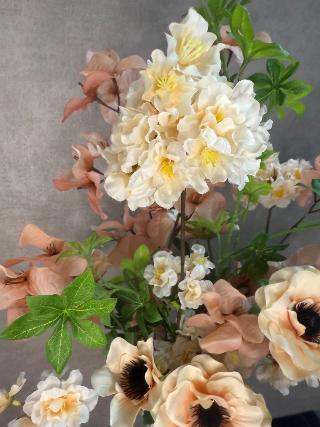 Artificial bouquet Anemone
