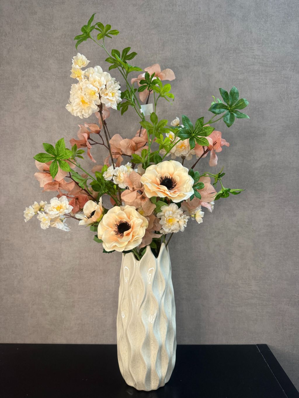 Artificial bouquet Anemone
