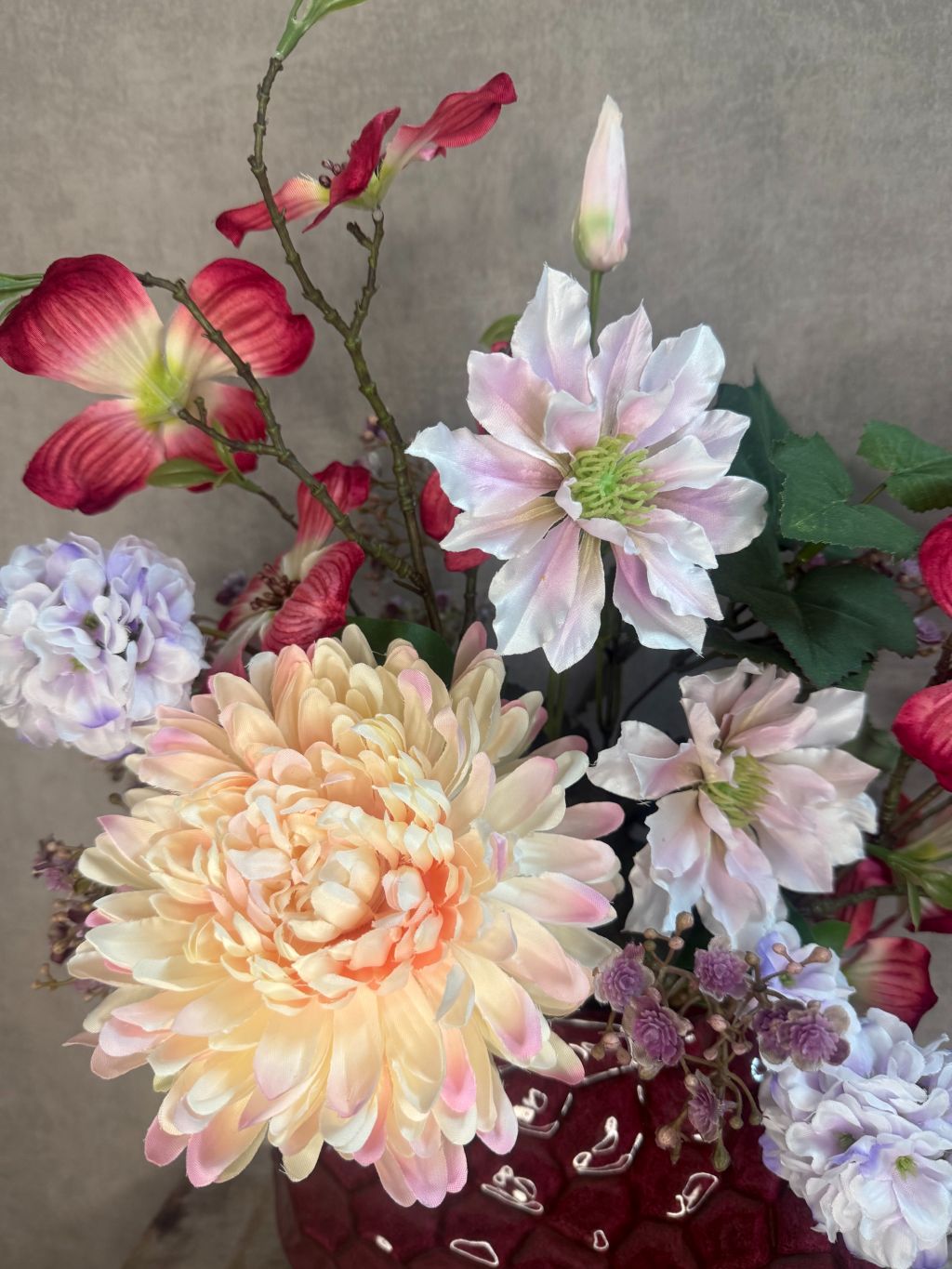 kunstboeket Livia kunstbloemen