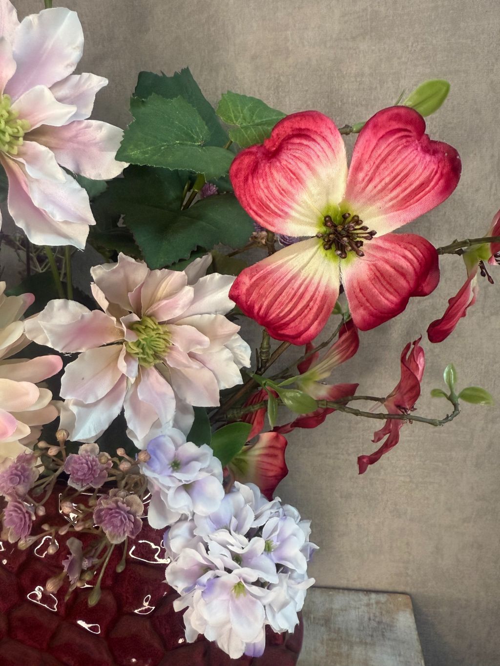 kunstboeket Livia kunstbloemen
