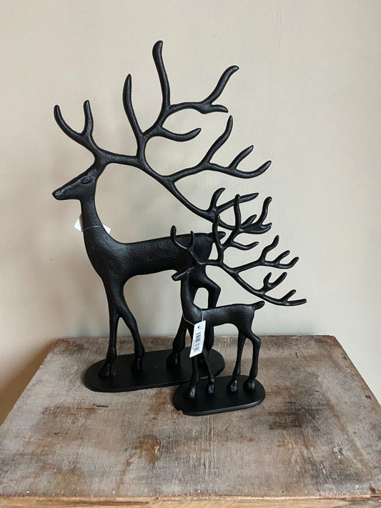 Ornement renne noir
