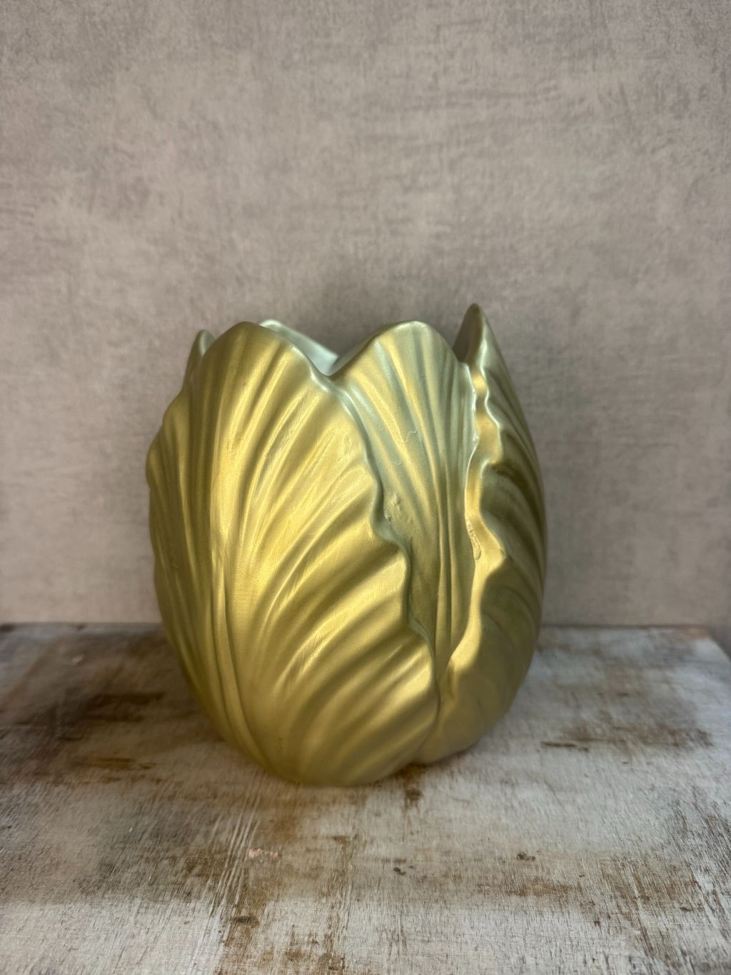 Tulpenvaas Goud