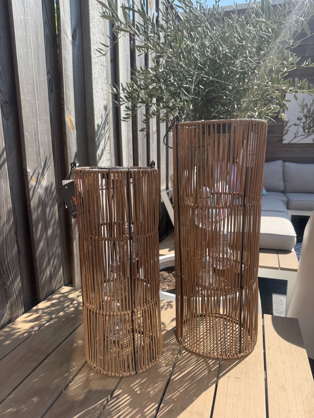 Buiten hanglamp Fadime | Naturel