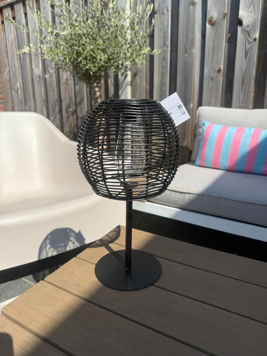 Udendørs Bordlampe Hadia | Sort