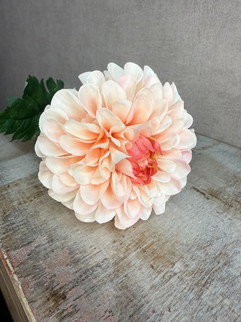 Kunstbloem Dahlia roze melange