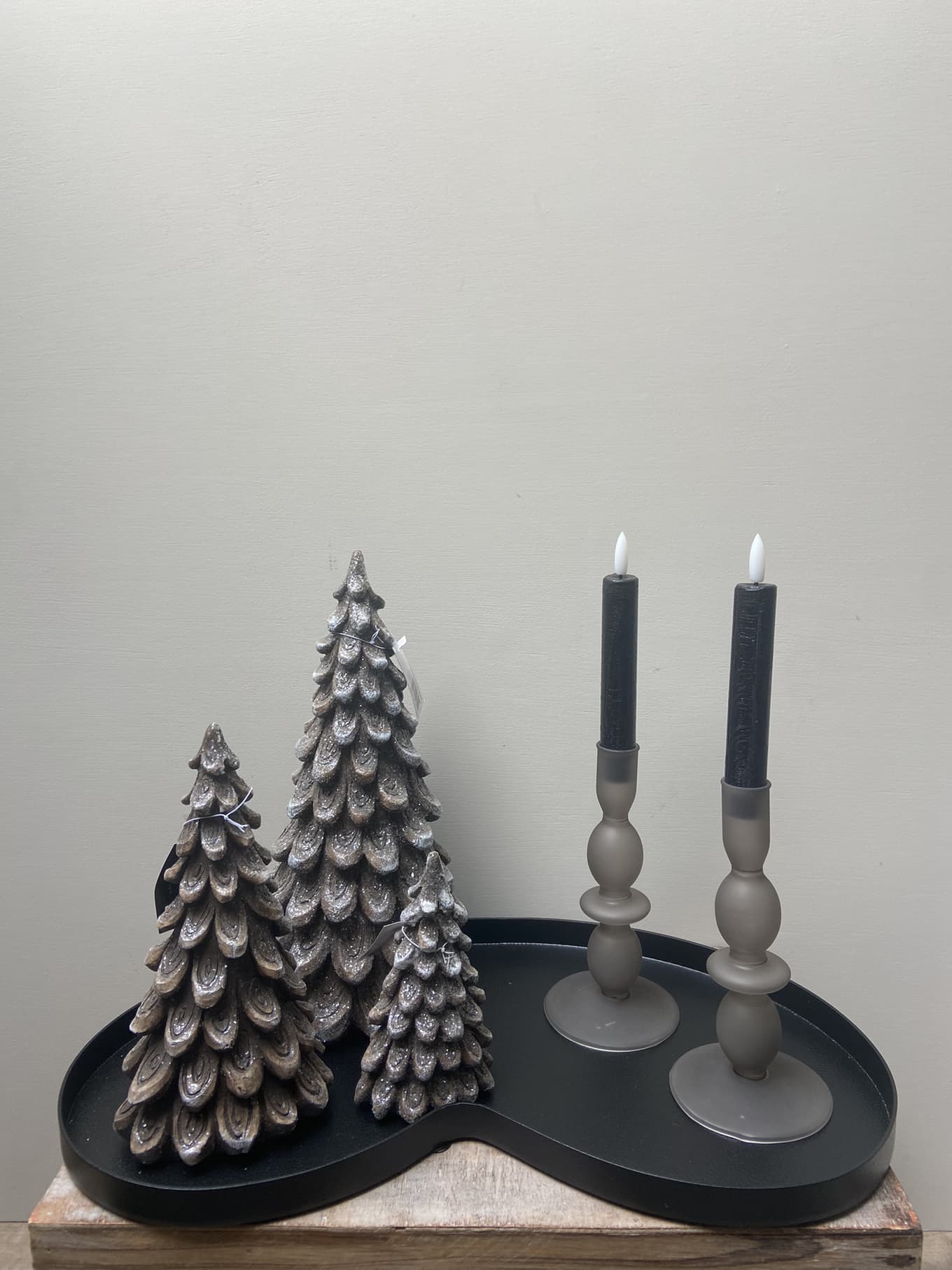 Decoratie set Black X-mas