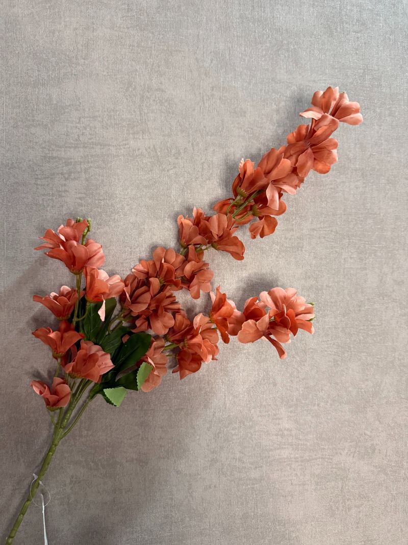 Artificial flower Delphinium rust