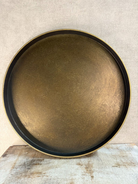 Saris Tablett | Antikgold