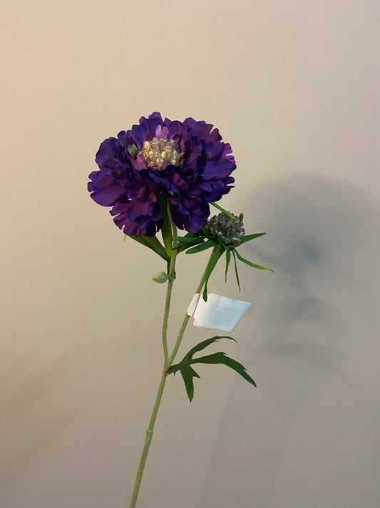 Artificial flower Scabiosa purple