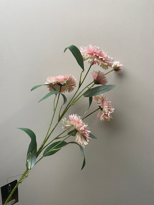 Artificial flower carnation light pink