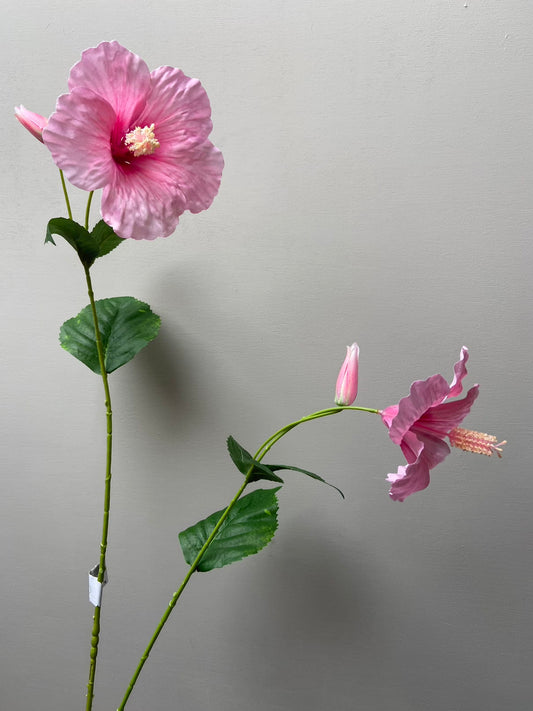 Artificial flower Hibiscus pink