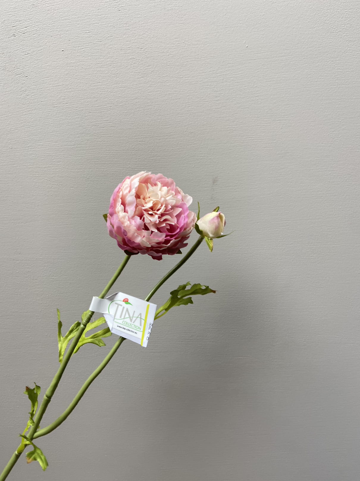 Artificial flower peony old pink