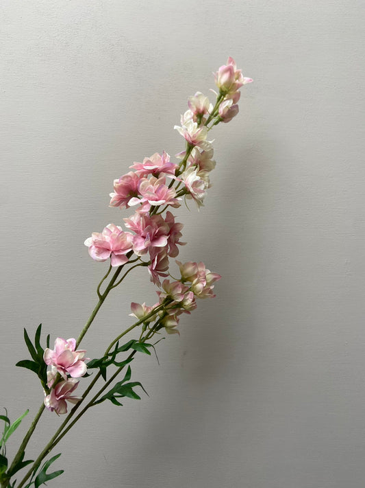 Artificial flower Delphinium old pink