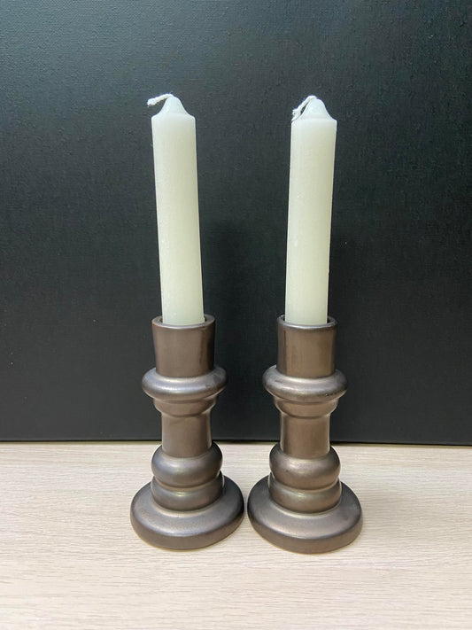 Candle rustic cream