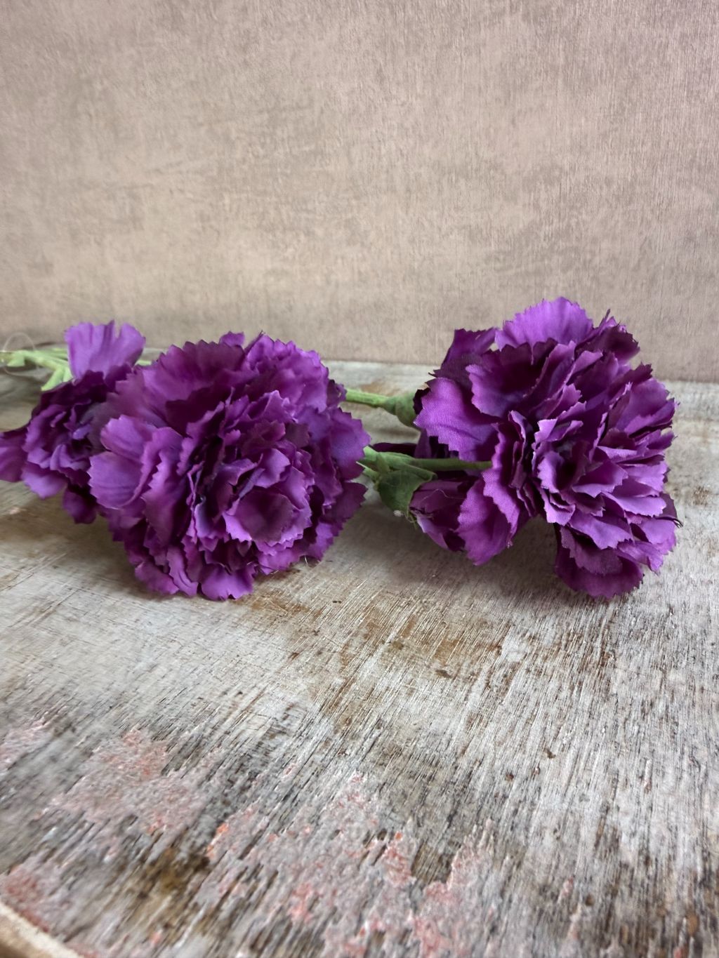 Artificial Carnation Flower | Purple
