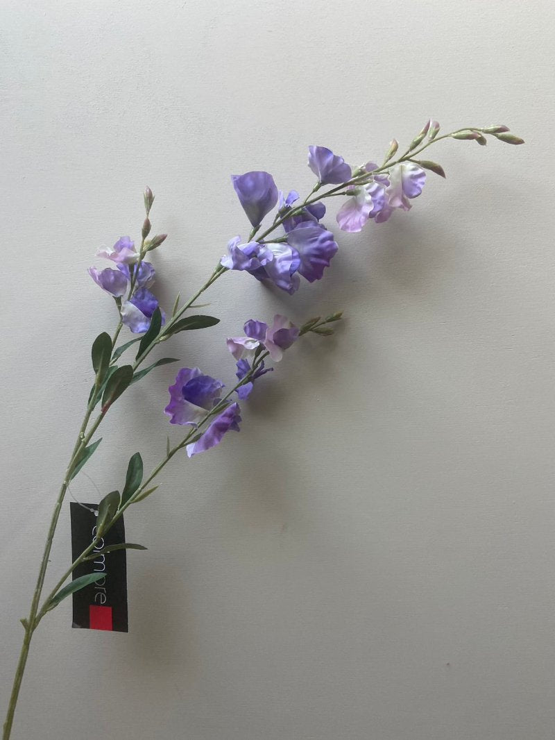 Artificial flower Beancurd blue/purple