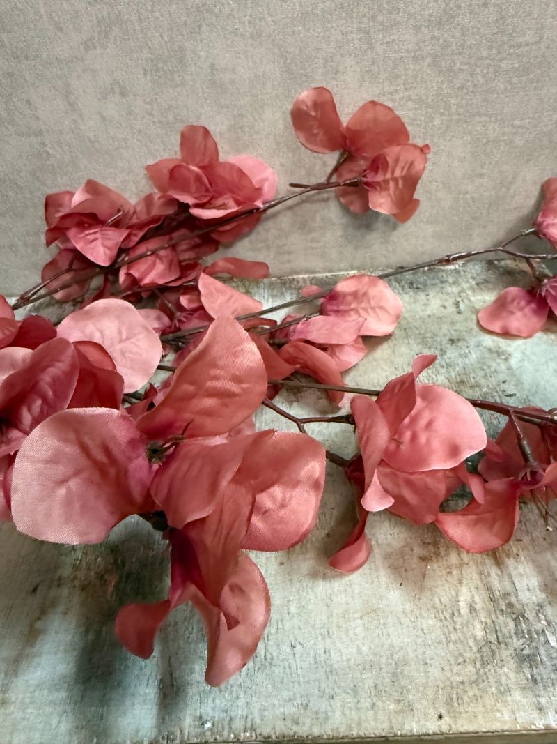 Kunstbloem Bougainville rood/roze