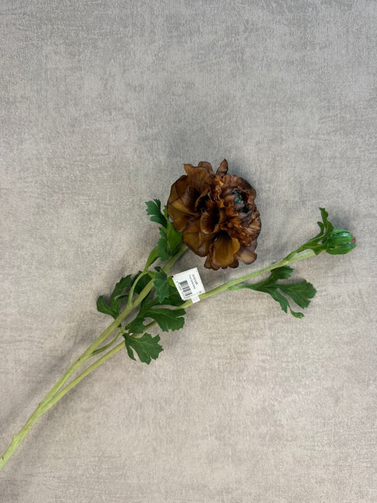 Kunstblume Dahlie | Braun
