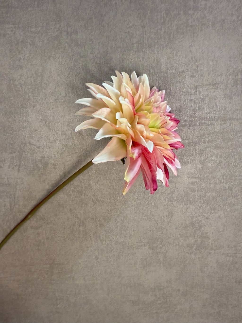 Kunstbloem Dahlia bont