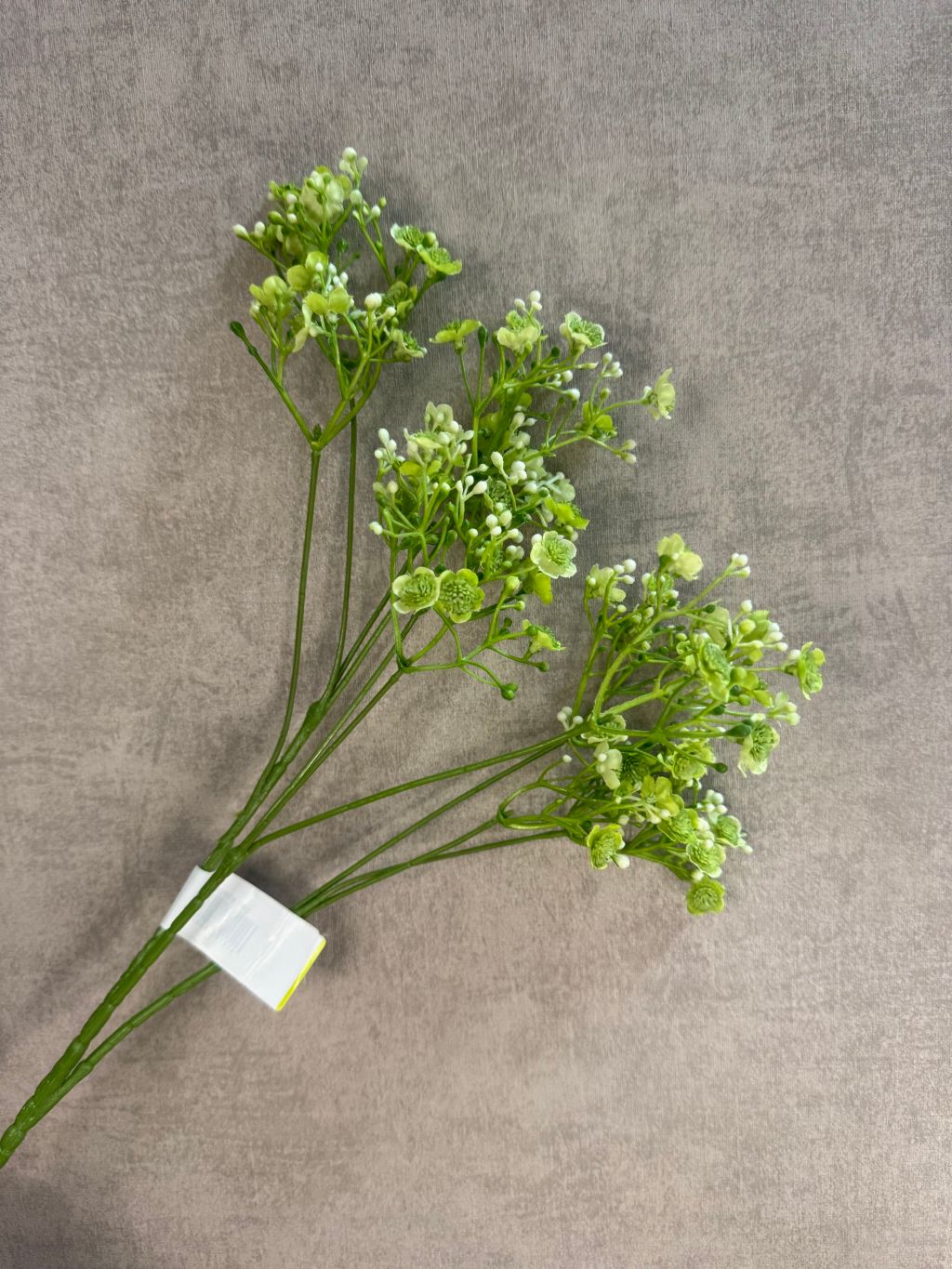 Kunstig blomst gypsophila | Grøn