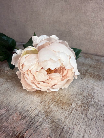 Kunstbloem Pioenroos | licht roze