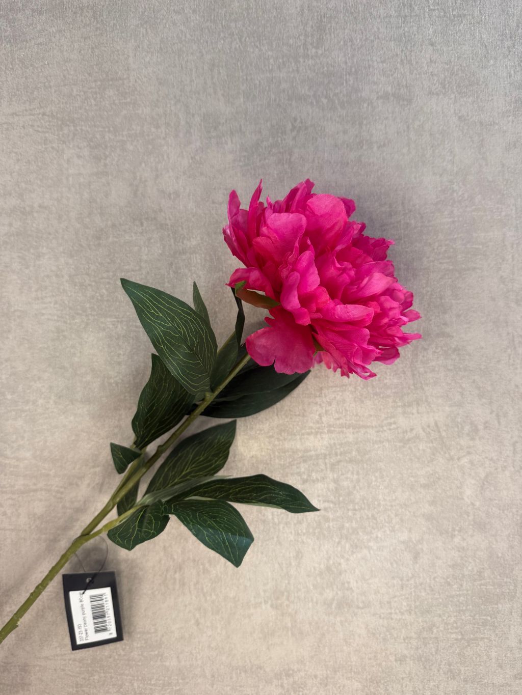 Fiore artificiale Peonia | Fucsia
