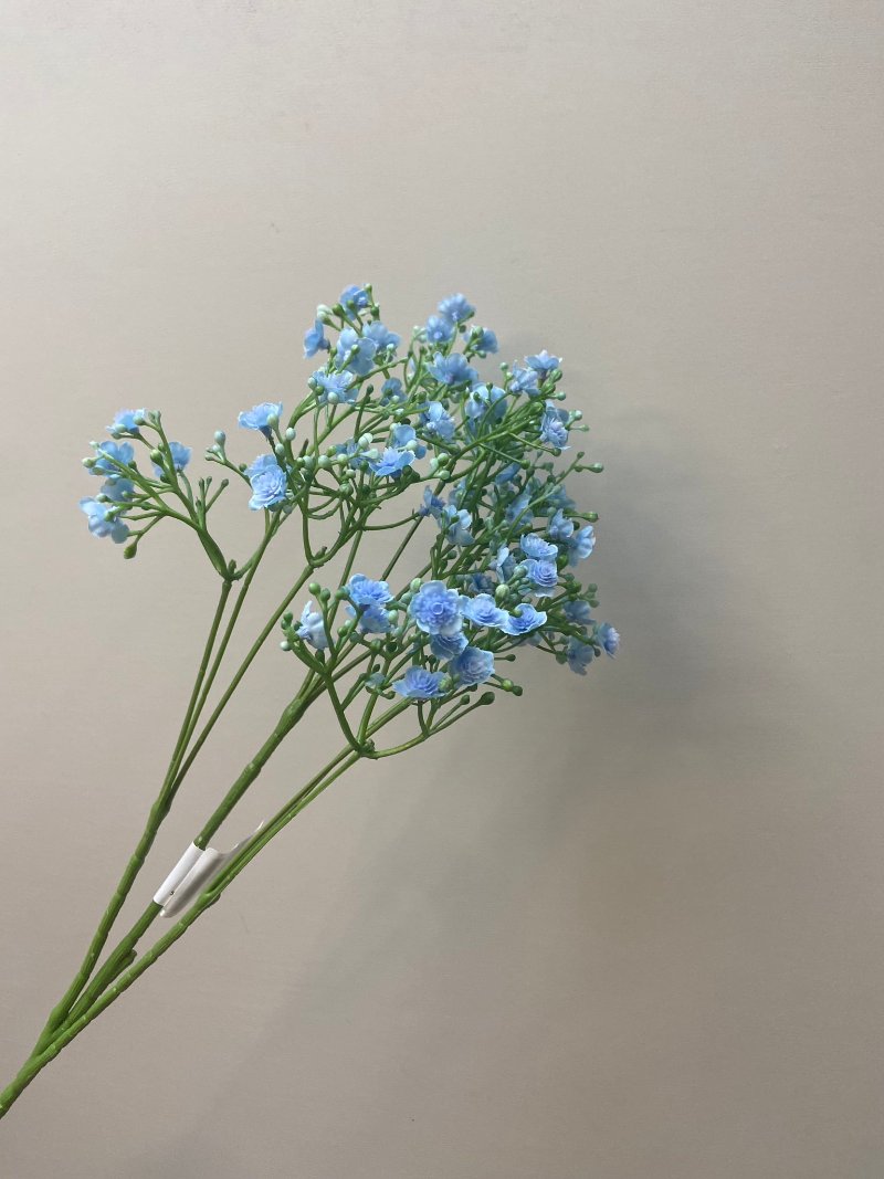 Artificial flower baby's breath blue