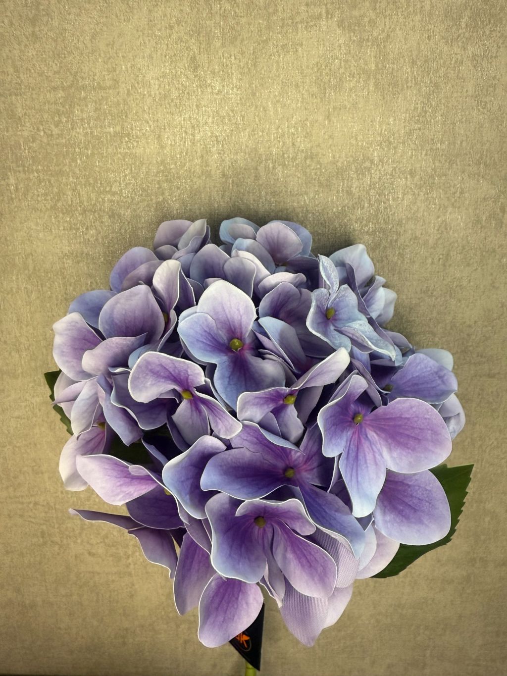 Kunstbloem hortensia paars