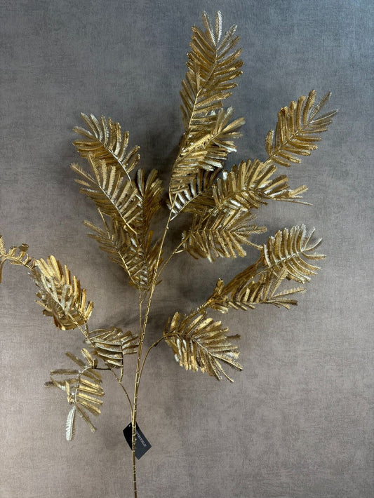 Künstliche Mimose | Gold