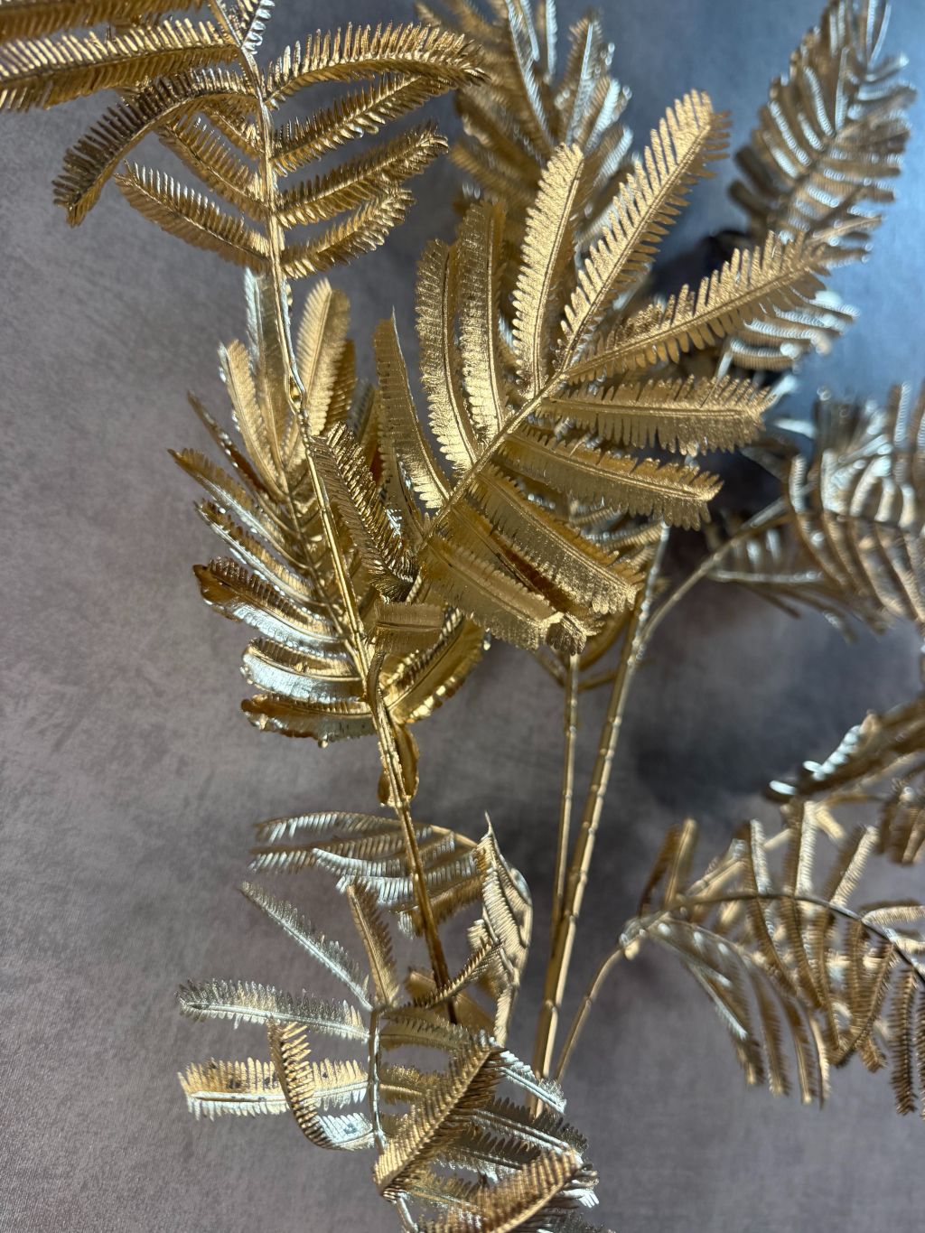 Künstliche Mimose | Gold